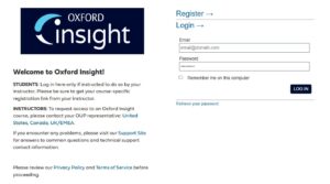 Gaining Access to Oxford Insight for Instructors